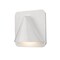 Z-Lite Obelisk 1 Light Outdoor Wall Sconce, White & Sand-blast glass 578WH-LED - alternate 5